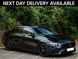 Black Used 2022 Mercedes CLA180 AMG line Sedan | £30,000