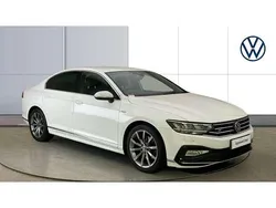 White Used 2020 VW Passat R-line Sedan | £14,335 (Fair price)