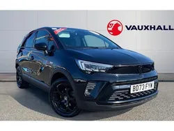 Black Used 2023 Vauxhall Crossland SUV | £15,552 (Fair price)
