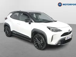 White/black Used 2022 Toyota Yaris Hybrid Hatchback | £20,999