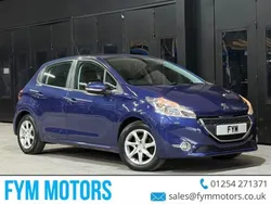 Blue Used 2013 Peugeot 208 Active Hatchback | £3,295 (Fair price)