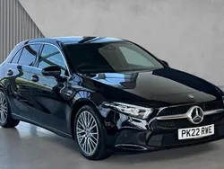 Black Used 2022 Mercedes A180 Executive Hatchback | £21,467 (Fair price)