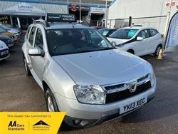 Silver Used 2013 Dacia Duster Lauréate SUV | £7,699 (A bit pricey)