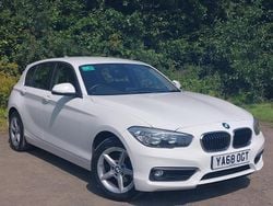White Used 2018 BMW 118 Comfort Edition Hatchback | £11,698 (Fair price)