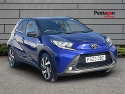 Blue Used 2023 Toyota Aygo Hatchback | £12,612 (Fair price)