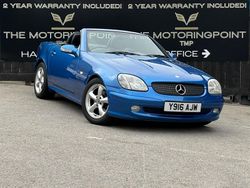 Blue Used 2001 Mercedes SLK230 Cabriolet | £2,995 (Fair price)