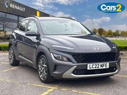 Grey Used 2022 Hyundai Kona Premium SUV | £16,795 (Fair price)