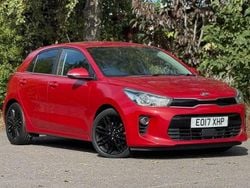 Red Used 2017 Kia Rio First Edition Hatchback | £5,880 (Fair price)