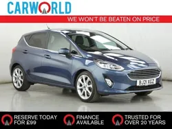 Blue Used 2021 Ford Fiesta Titanium X Hatchback | £13,990 (Good price)