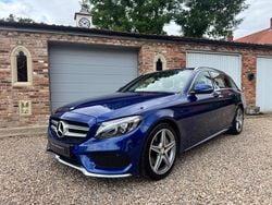 Blue Used 2016 Mercedes C250 AMG line Estate | £8,795 (Good price)