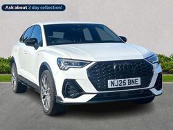 White Used 2025 Audi Q3 Black Edition SUV | £35,469 (Fair price)