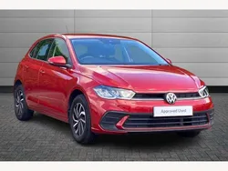 Red Used 2022 VW Polo Life Hatchback | £17,895 (Fair price)