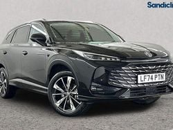 Metallic black pearl Used 2024 MG HS Trophy SUV | £20,366 (A bit pricey)