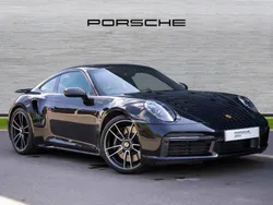 Jet black metallic Used 2022 Porsche 911 Turbo | £130,850