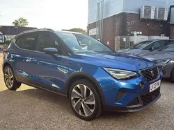 Metallic saphire blue Used 2023 Seat Arona FR SUV | £14,495 (Fair price)