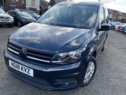 Blue Used 2018 VW Caddy Life MPV | £13,995 (Good price)