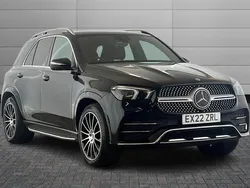 Obsidian black Used 2022 Mercedes GLE450 AMG AMG line Estate | £49,495 (Fair price)