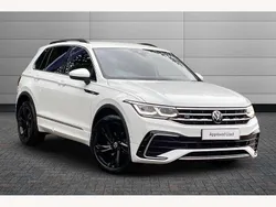 White Used 2024 VW Tiguan R-line Edition SUV | £29,941 (Fair price)