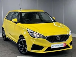 Yellow Used 2019 MG MG3 Exclusive Hatchback | £8,495 (Fair price)