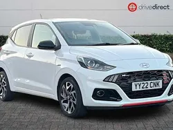 White Used 2022 Hyundai i10 N Line Hatchback | £12,133 (Fair price)
