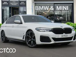 White Used 2022 BMW 520 M Sport Sedan | £28,795 (Fair price)