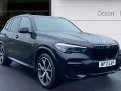 Black Used 2021 BMW X5 M Sport SUV | £43,400 (Fair price)