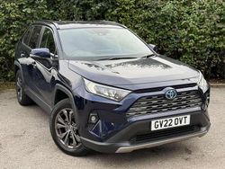Blue Used 2022 Toyota RAV4 Hybrid Design SUV | £25,999 (Good price)