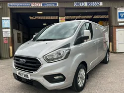 Silver Used 2021 Ford Transit Custom Limited Van | £14,995 (Fair price)