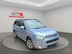 Blue Used 2014 Mitsubishi Outlander P-HEV SUV | £7,995 (Good price)