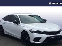 White Used 2025 Honda Civic Hybrid Hatchback | £28,880 (Super price)