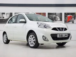 White Used 2015 Nissan Micra Acenta Hatchback | £4,493 (Fair price)