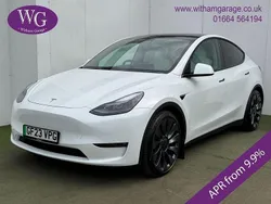 White Used 2023 Tesla Model Y Performance SUV | £31,950 (Fair price)