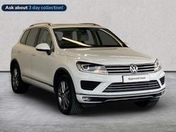 White Used 2016 VW Touareg SE SUV | £16,307 (Good price)