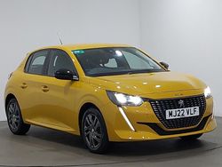 Yellow Used 2022 Peugeot 208 Active Premium Hatchback | £12,698 (Fair price)