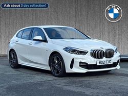 White Used 2021 BMW 118 M Sport Hatchback | £19,499 (Fair price)