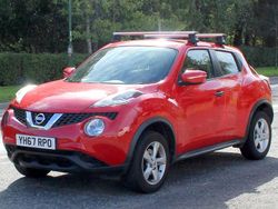 Red Used 2017 Nissan Juke Visia SUV | £5,450 (Fair price)