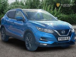 Blue Used 2018 Nissan Qashqai N-Connecta SUV | £10,799 (Fair price)