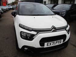 White Used 2021 Citroën C3 PureTech Hatchback | £11,490 (Fair price)
