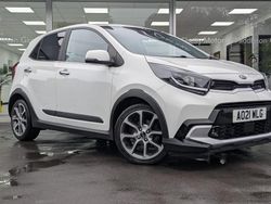 White Used 2021 Kia Picanto X-Line Hatchback | £11,795 (A bit pricey)