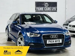 Blue Used 2014 Audi A3 Sportback S-Line Hatchback | £9,000 (Fair price)