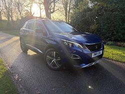 Blue Used 2019 Peugeot 3008 GT-line Hatchback | £11,450 (Fair price)