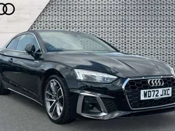Black Used 2023 Audi A5 S-Line Coupe | £25,791 (Good price)