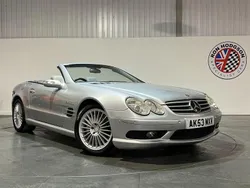 Brilliant silver Used 2003 Mercedes SL55 AMG AMG Cabriolet | £21,995 (Fair price)