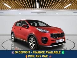 Red Used 2017 Kia Sportage GT-Line SUV | £10,900 (Fair price)