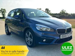 Blue Used 2015 BMW 218 Sport Line Hatchback | £7,999 (Fair price)