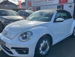 White Used 2017 VW Beetle Design Cabriolet | £12,995 (Fair price)