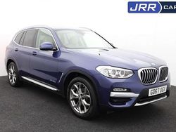 Blue Used 2018 BMW X3 xLine SUV | £18,580 (Fair price)