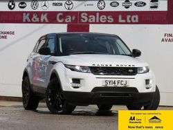 White Used 2014 Land Rover Range Rover evoque Pure Estate | £8,995