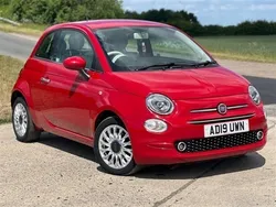 Red Used 2019 Fiat 500 Lounge Hatchback | £6,499 (Fair price)