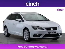 White Used 2019 Seat Leon SE Dynamic Estate | £11,899 (A bit pricey)